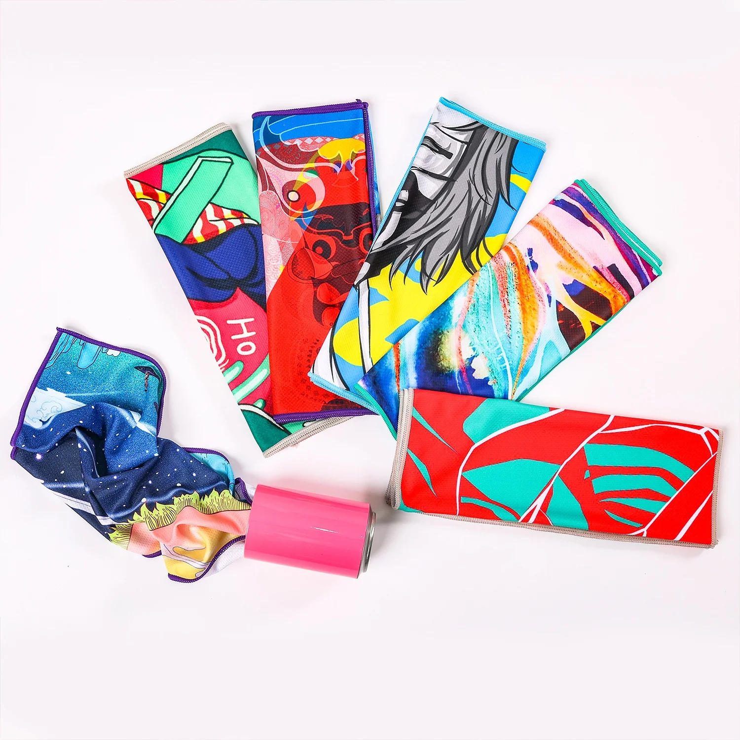 Personalized Microfiber Sports Towel Large Rapid Cooling Towel Cold Ice Towel