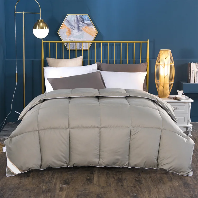Four season machine washed polyester fiber bed duvet comforter