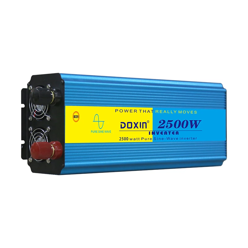 DOXIN 2500 Вт Чистая синусоида 24vdc на 230vac salar инвертор с пультом дистанционного управления переключатель