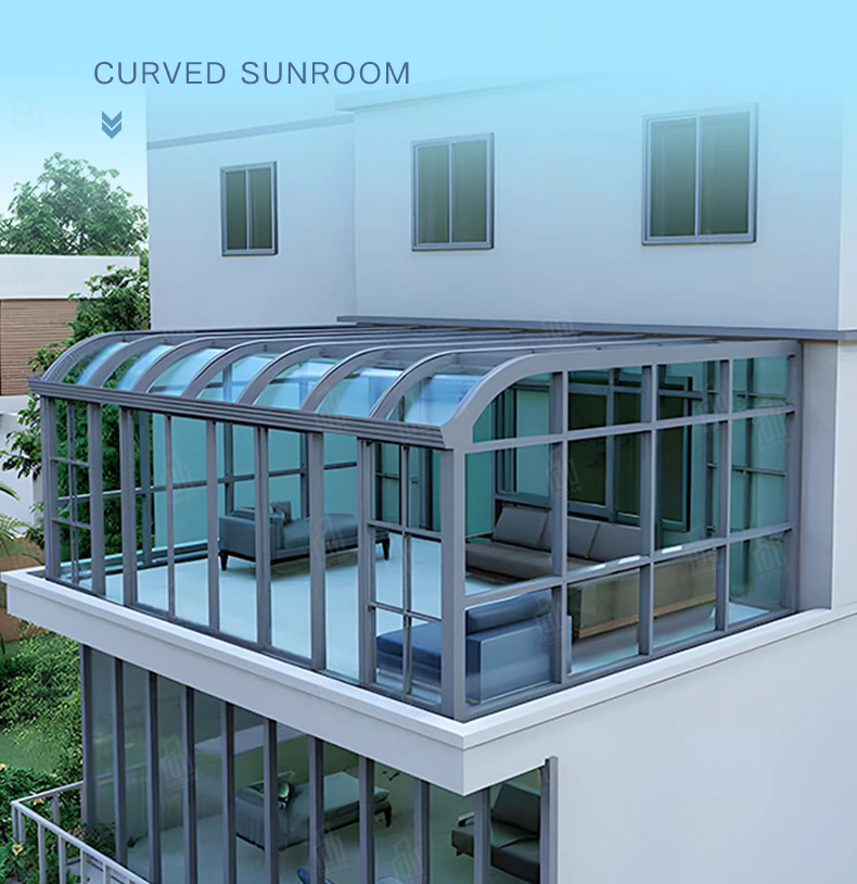 Thermal Insulation Aluminum Alloy Sunroom Materials