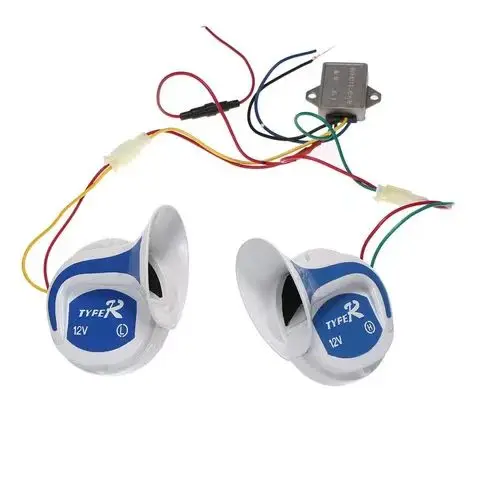 12v 115db high quality electric snail car horn Claxon 18 Sounds Car Truck Vehicle Horns motorcycle horn