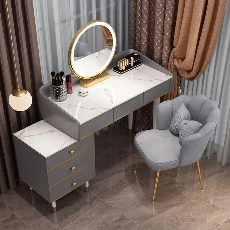 Modern Luxury Furniture Bedroom Makeup Wooden Dressing Table Console Storage Table With Dressing Table Modern