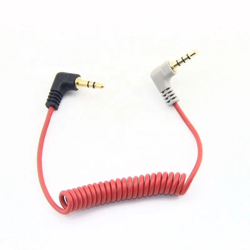  Переходный кабель TRS на TRRS 3 5 мм для RODE VideoMicro VideoMic Go BY-MM1 передача напрямую с смартфона