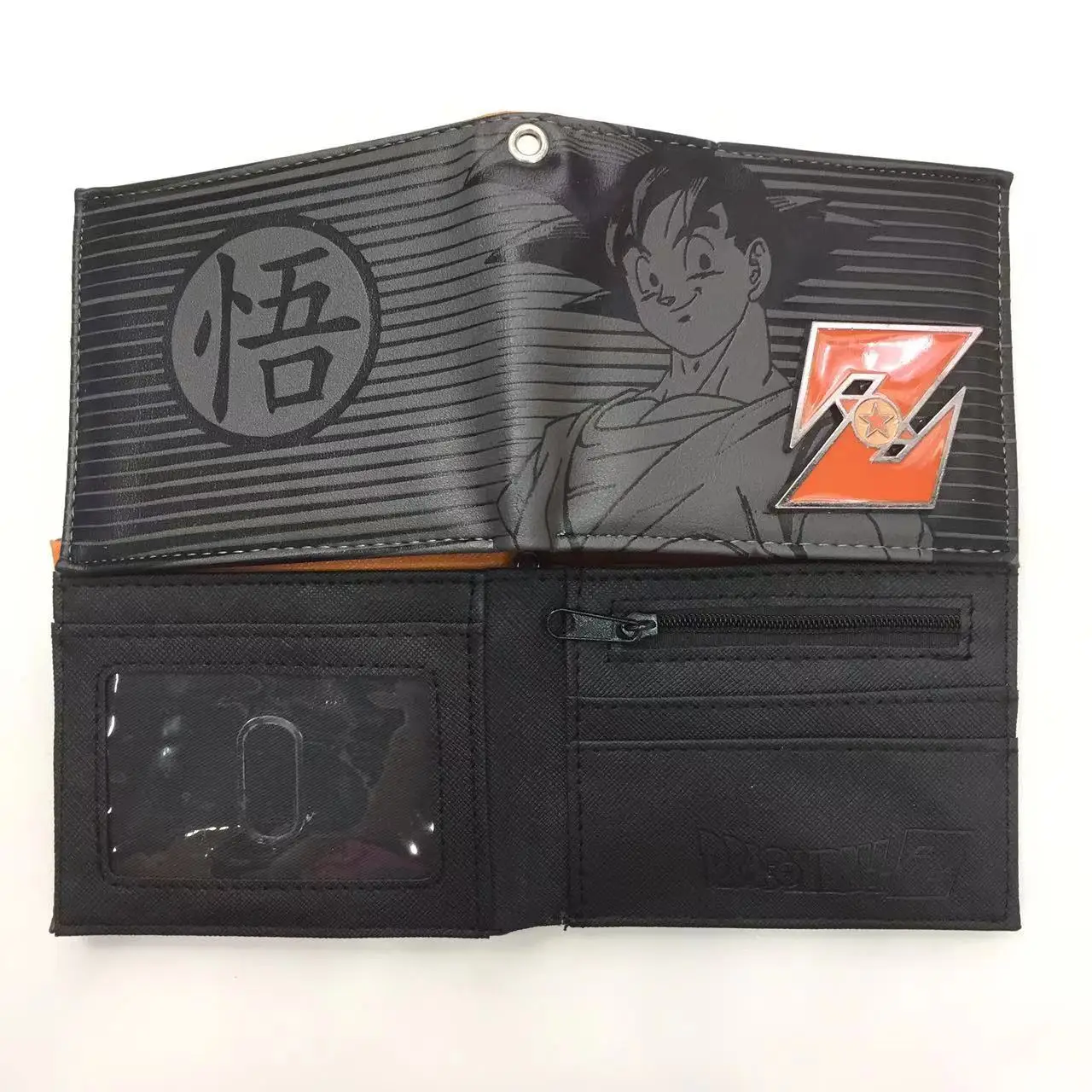Anime Cartoon Ninja Kakashi Super Saiyan Goku Short Leather Wallet For Anime Fans
