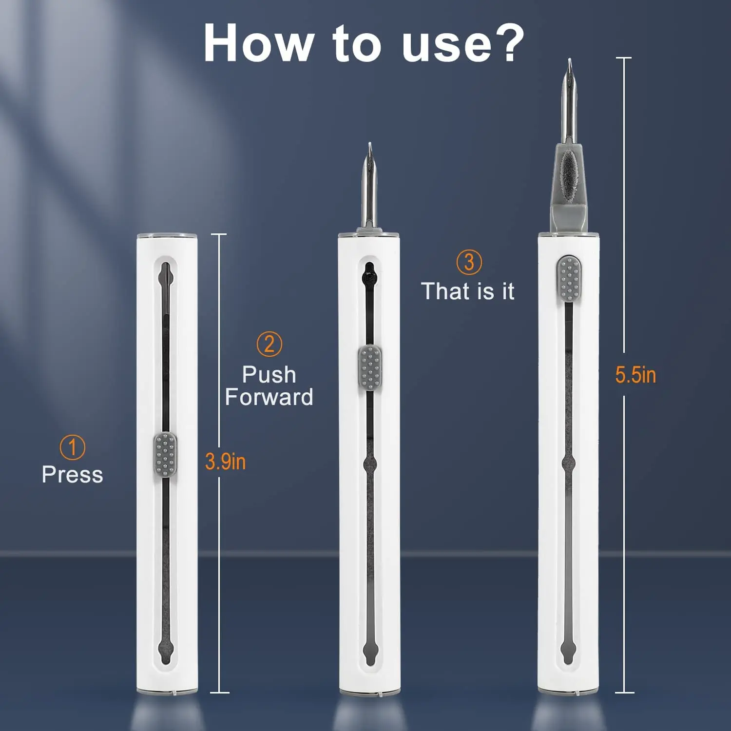 2022 New Arrival Blue Tooth Earbuds Cleaner Pen Earphones Cleaner Suit for airpods Keyboard Wireless Earphones Cleaner Pen Kit