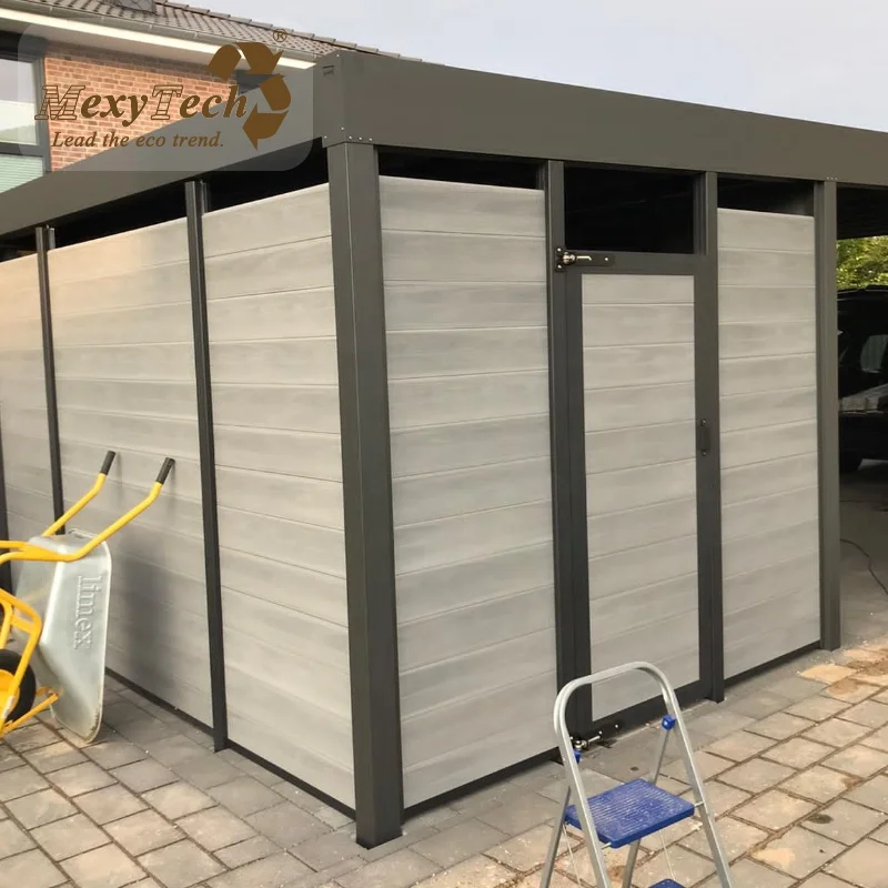Mexytech wpc eco diy крошечные садовые сараи и летние дома