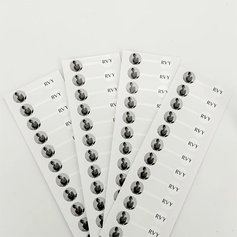 Custom Rings  Clothing Private  Tag  Label Logo Stickers Jewelry Barcode Price  Labels For Jewelry Box