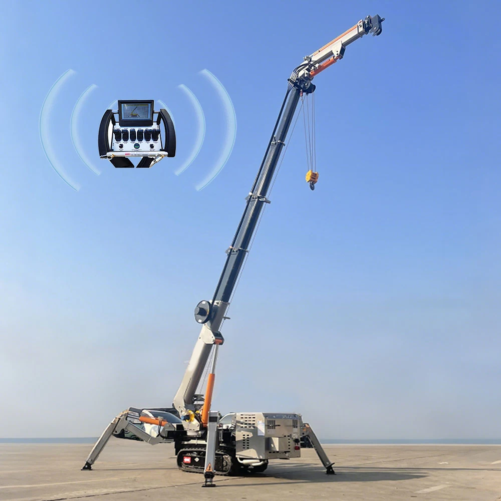 Tonlita Crane Rc Spyder Mini Crane Crawler 5t Spidercrane spider crane 12 meter lift