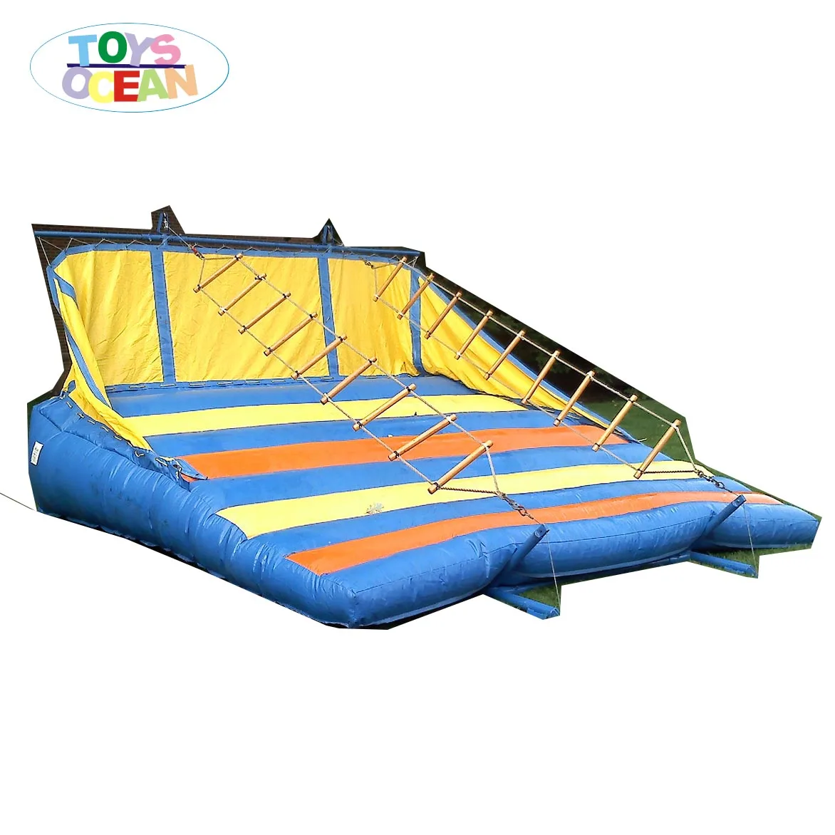 6x3x3m Inflatable Climbing Jacobs ladder For Sport Game
