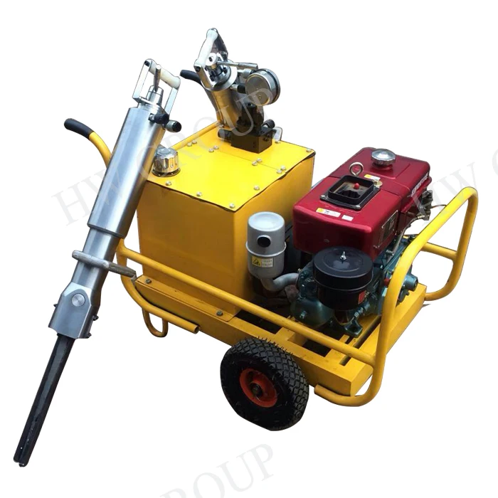 hengwang brand rock splitter hydraulic machine  Hydraulic Concrete Stone Breaker