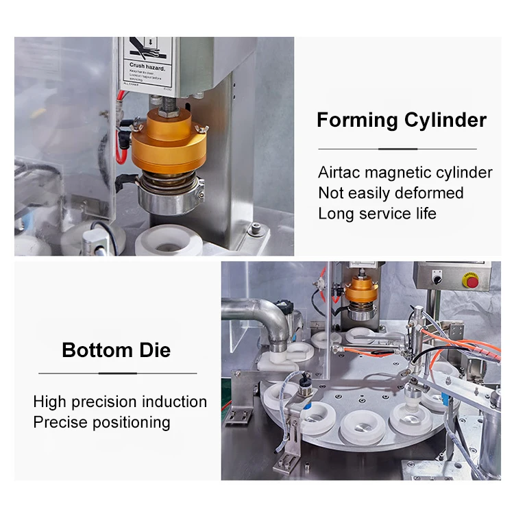 Best Price Automatic Tartlet Pie Portuguese Egg Tart Shell Pressing Making Machine With Cup Falling