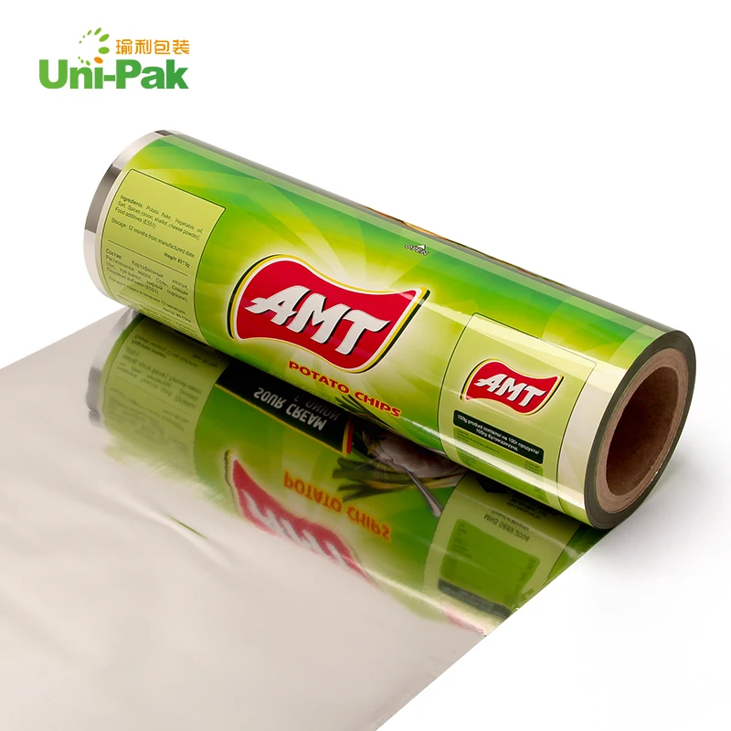 Printing Custom Laminated Plastic Sachet Paper Film Packaging Type Rolls Film Material Roll For Packing