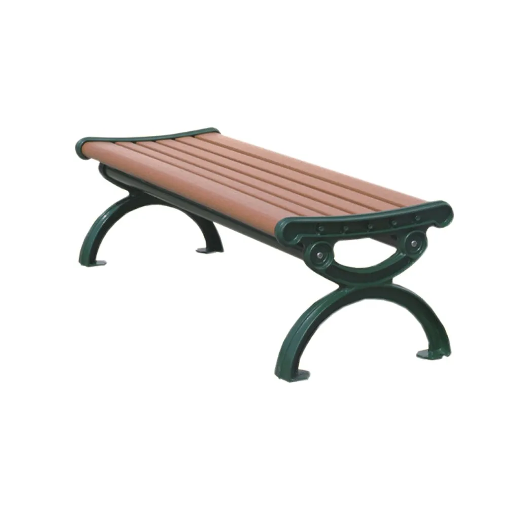 China Professional Manufacturer WPC wood outdoor benches garden patio seating bench