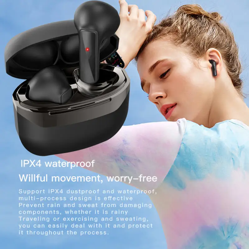New AIR1 BT Earphone TWS Wireless Headphones Touch Control HiFi Music Earbuds Sport Gaming Handsfree Headset for Smart Phones