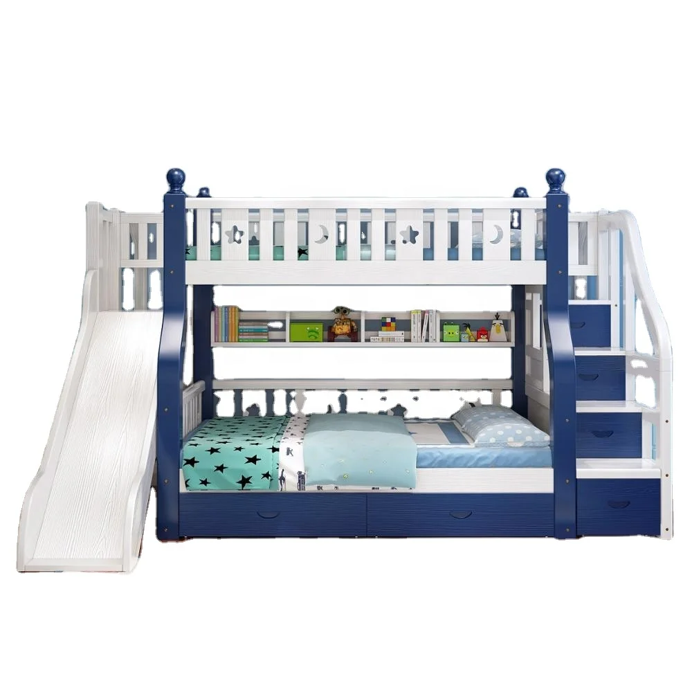 
Colorful princess wooden children cheap kids bunk bed for sale bedroom furniture 