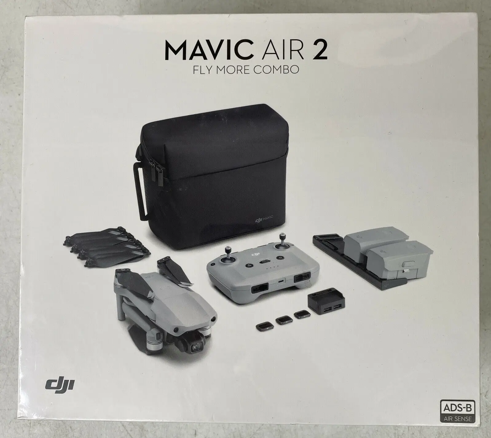 Brand new DJI Mavic Air 2 Drone Fly More Combo - Grey buy 5 get 3 free