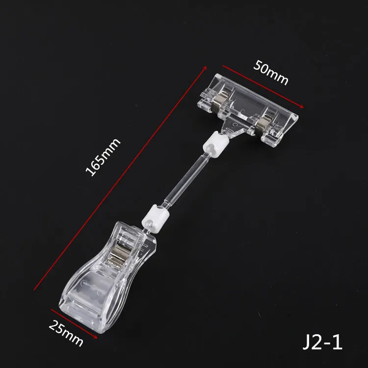 hot sale supermarket plastic clip for plastic POP price tag