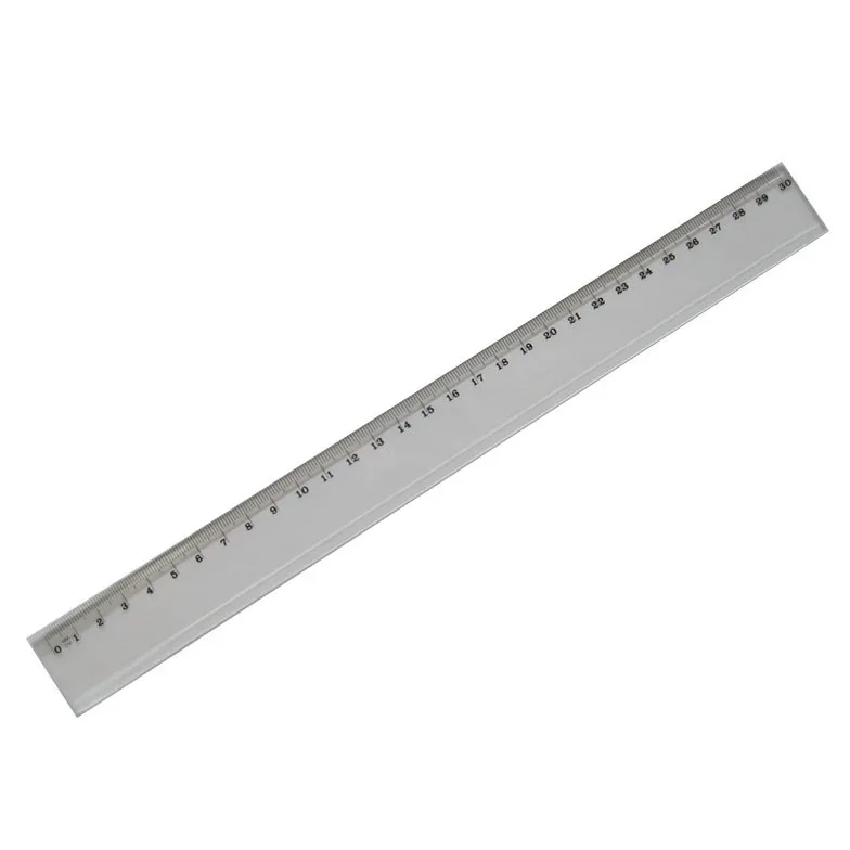 office 30cm metric straight rulers making plastic promotional ruler