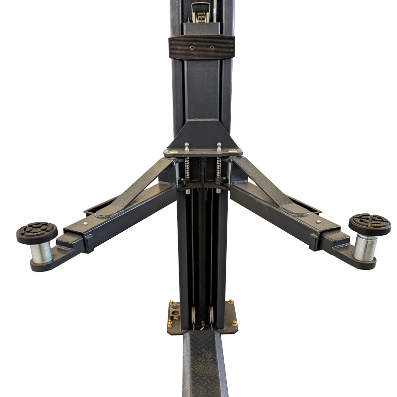 Electric unlock 2 post car lift hydraulic car lift with 4 tons lifting capacity