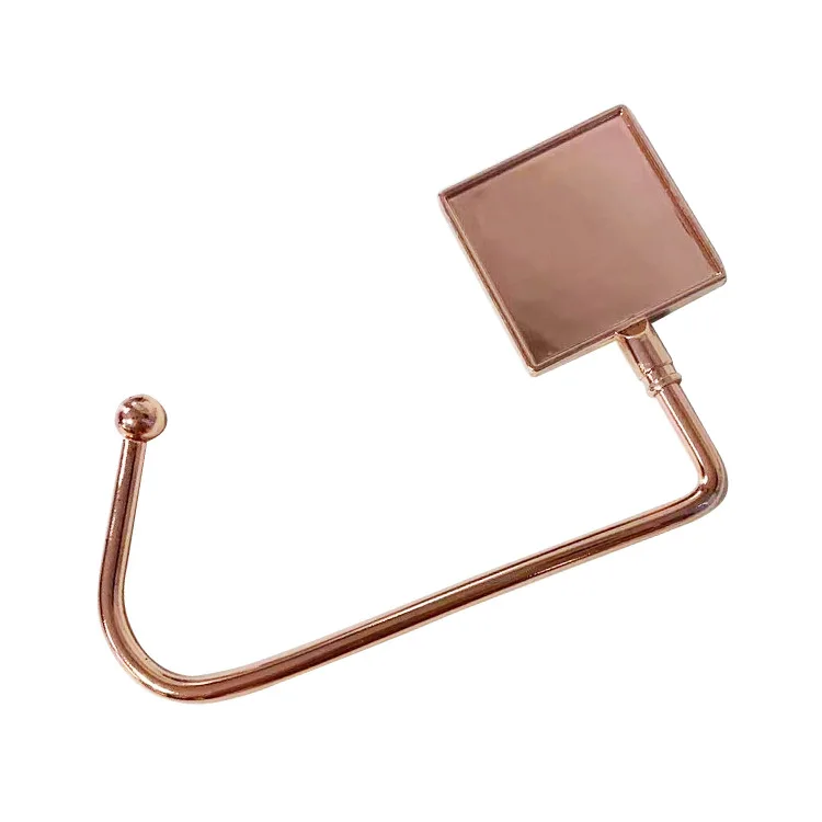 Hot Selling Portable Metal Bag Handbag Purse Bag Hanger Durable Table Hook Hang Holder