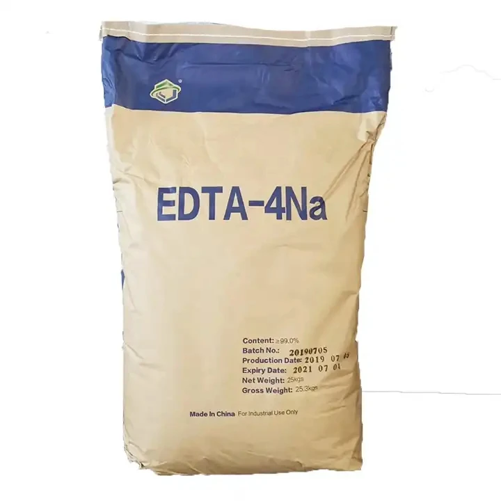 EDTA 4Na Ethylene Diamine Tetraacetic Acid Tetrasodium Salt EDTA- 4Na EDTA 2NA