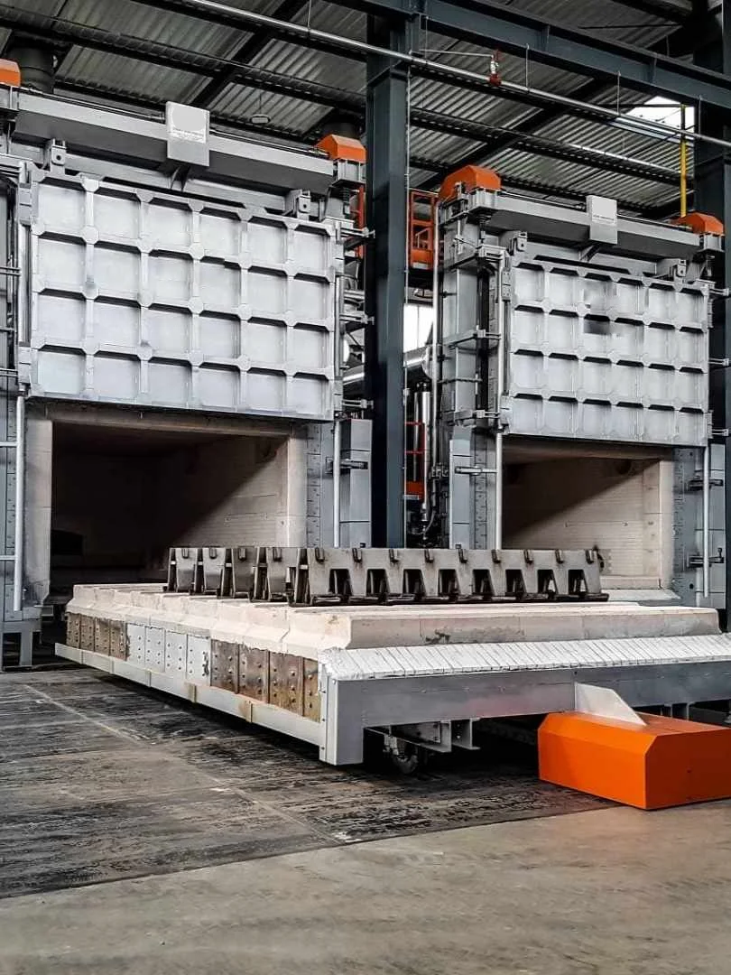 Gas Fired Boogie Hearth Furnaces Bogie Hearth Furnace with best price and good quality Gas Fired Boogie Hearth