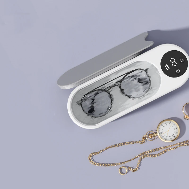 Ultrasonic Cleaning Machine Glasses Washing Machine Household Jewelry Braces Contact Lenses Automatic Cleaning Artifact