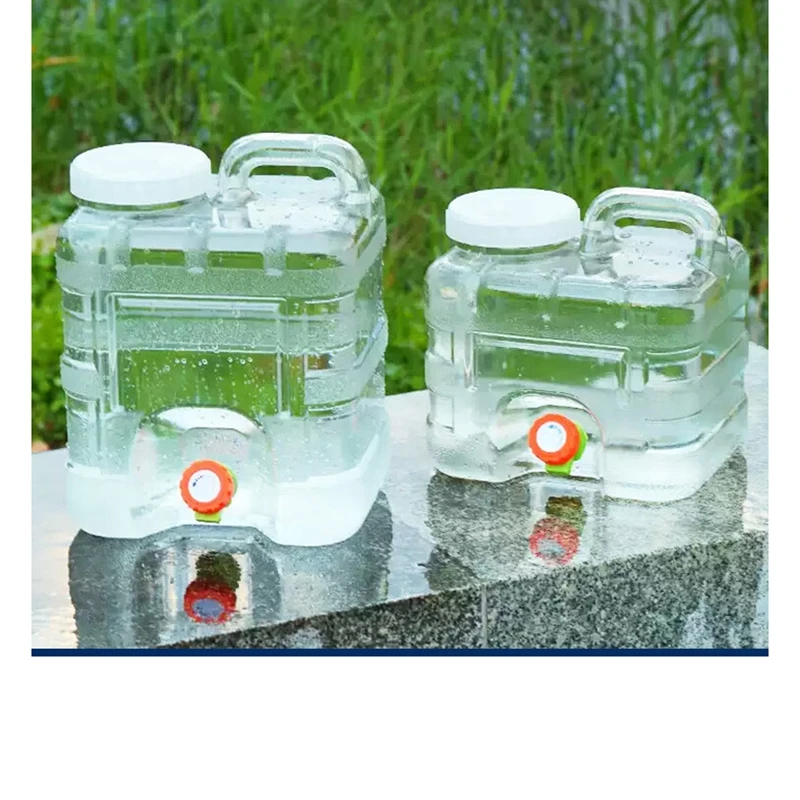 Maxcook  Hot Sale 10L  Water Tank Large Capacity Plastic Container Wholesale Portable Outdoor Camping Water Storage Bucket