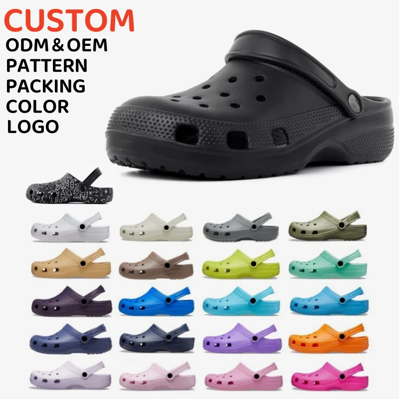 Высококачественная индивидуальная Мягкая Повседневная легкая обувь EVA на плоской подошве летняя Классическая унисекс для взрослых дышащая Нескользящая мужская