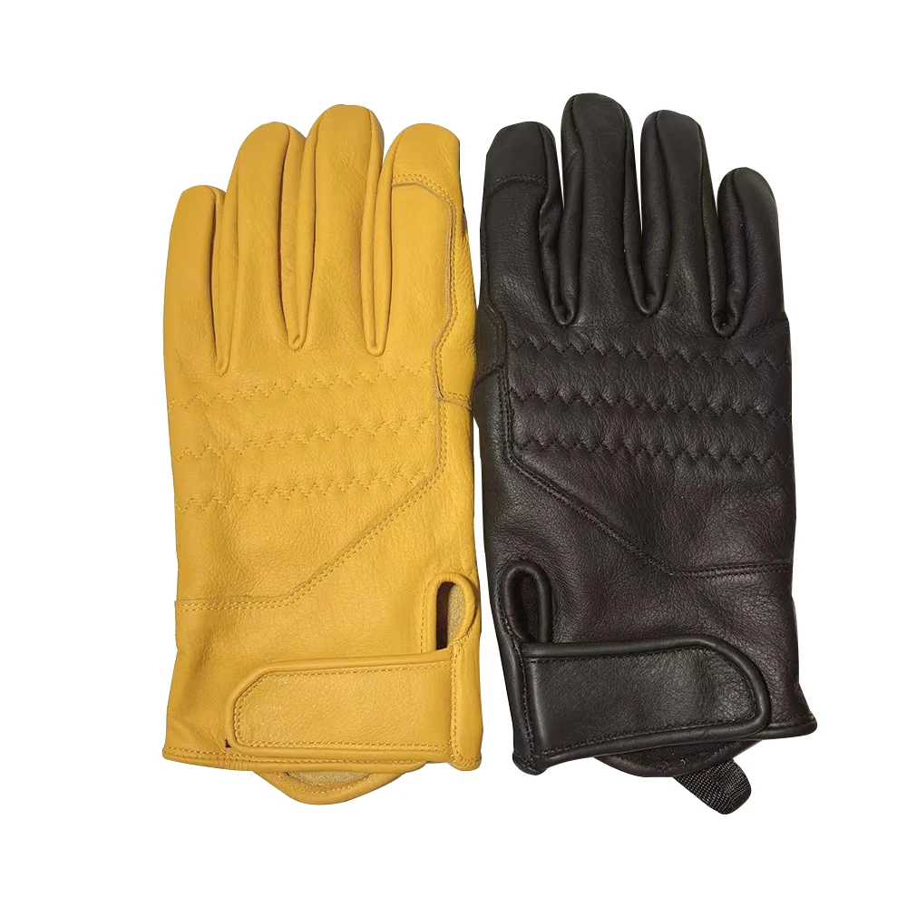 Cheap price construction trucks cowhide winter warm gloves