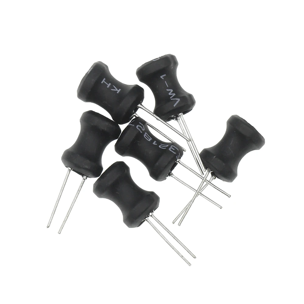 0912 9*12mm I-shape Power Inductor Inductance Copper Coil 6.8 22 33 47 68 100 150 220 330 470 uH 1 2.2 3.3 4.7 10 mH