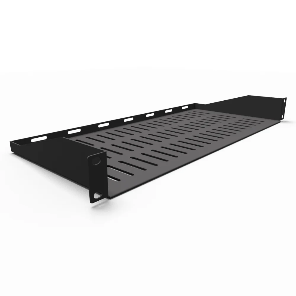 Wholesale High Quality Best selling 1U 19inch Server Rack Mount Shelf for 19 Network Cabinet or Equipment Rack