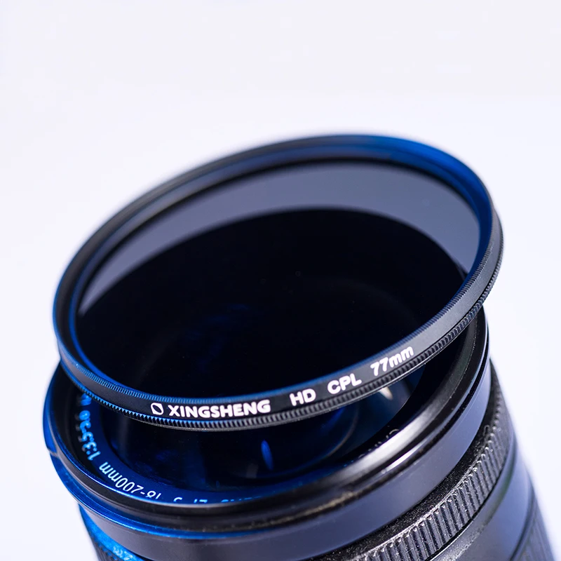  77 мм камера оптический объектив CPL круговой поляризационный фильтр для Canon Nikon Olympus