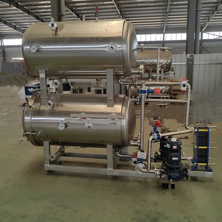 Hot Sale Steam Heating Water Bath Retort Machine Autoclave for Plastic Tray Food in Container