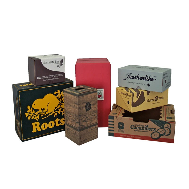 Single wall double wall  cardboard packaging mailer moving box corrugated shipping carton