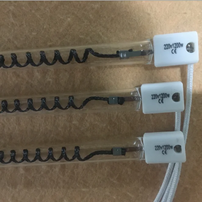 230 В 1500 Вт промышленный Электрический ИК кварцевый инфракрасный нагреватель элемент