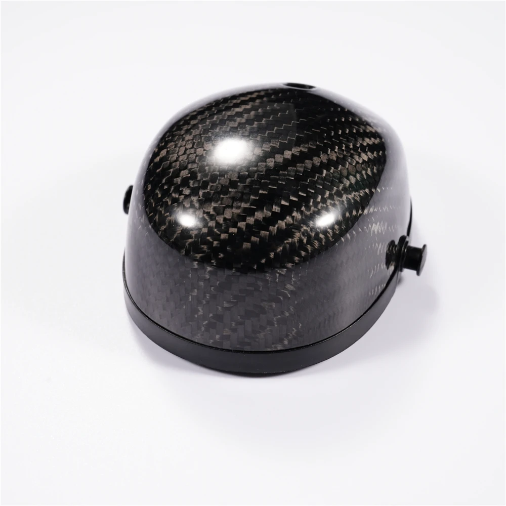 Carbon Fiber semi-processed Headphone case 3K twill half pack hard carbon fiber earphone cases