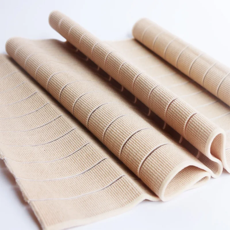 Custom Strong Extra Wide Cotton Beige Support Stretch Elastic Fabric Band