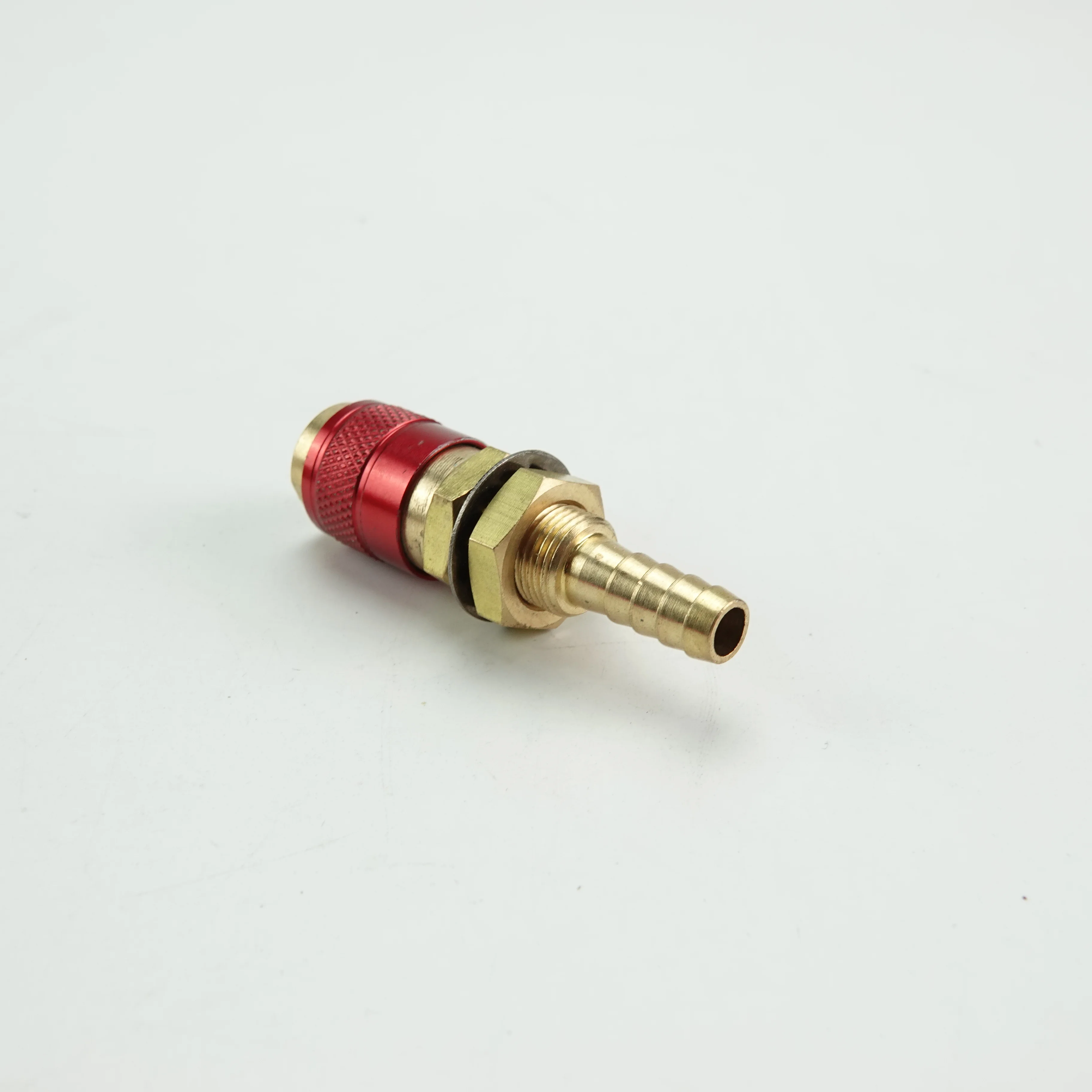 Water Cooled & Gas Selector Quick Connector Fitting Red Blue Fast Couplers for Welding Torch 6mm 8mm