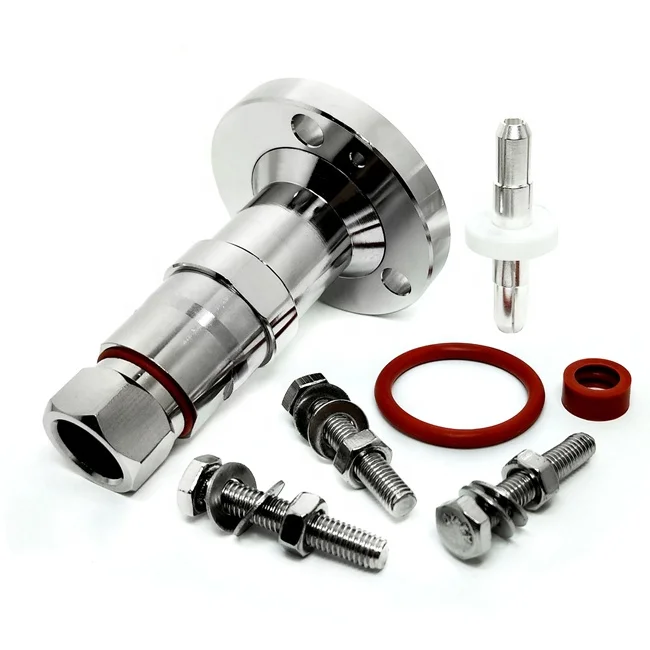 RF coaxial connector 7/8 eia flange for 1/2 feeder cable