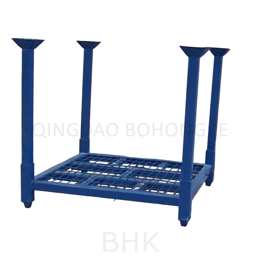 BHK91 Steel Foldable Stacking Fabric Rack for fabric storage
