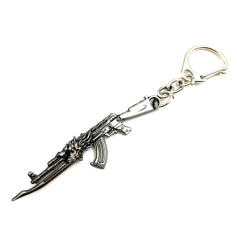 Pure Copper Simple Thread Buckle Can Be Unscrewed D D D-Shaped Key Chain Brass Fashion Car Key Pendant Wholesale