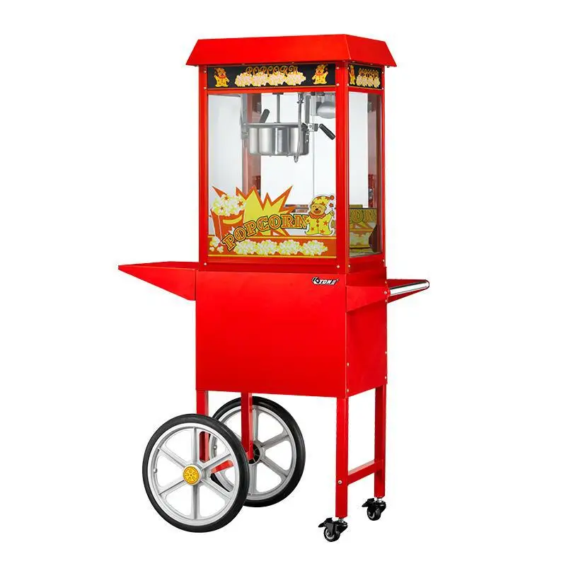 Shineho Factory price Vending Commercial Popcorn Machines with Cart