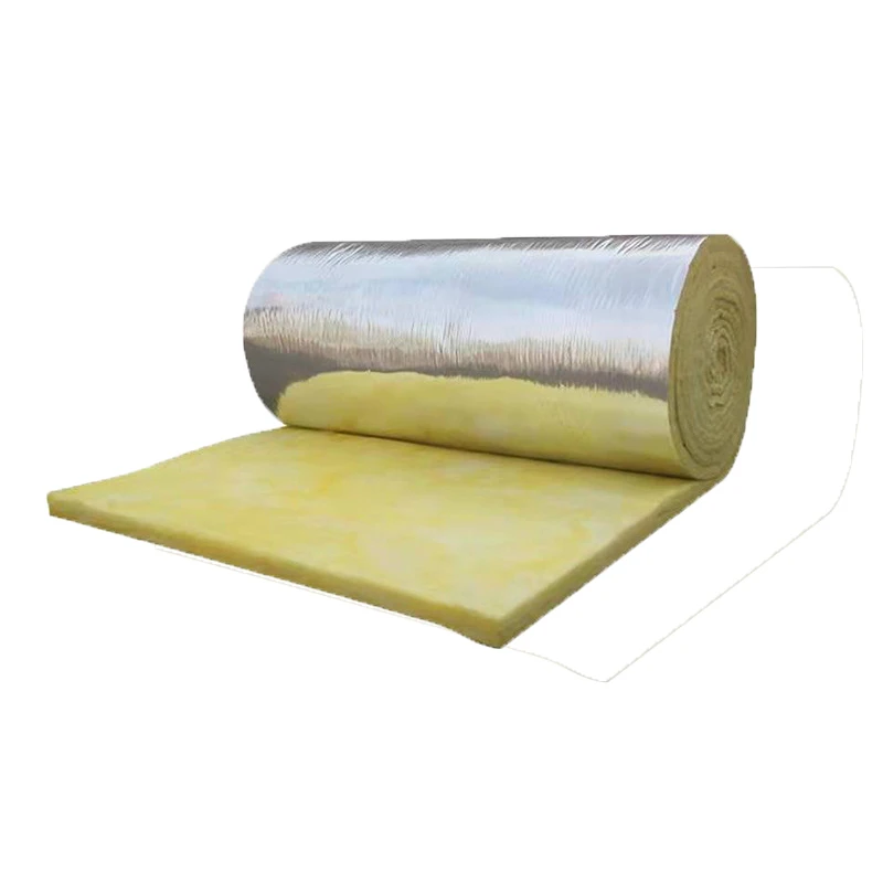 Wholesale Fiberglass wool Blanket Fiber glass Thermal Insulation Glasswool Roll Material glass wool Prices