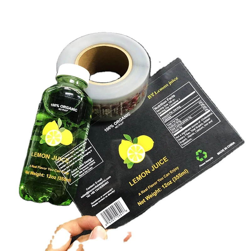 Wholesale price Waterproof Paper Vinyl Decal Transfer Personal Care Products Sticker