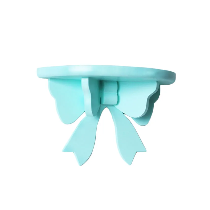 INS скандинавский стиль Дети твердый деревянный Макрон лук стеллаж для детской комнаты настенный