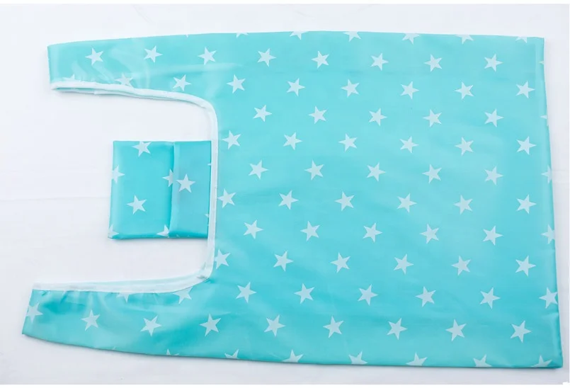 
Customized 210D Oxford Cloth Ultra Light Reusable Grocery Pouch Gift Tote Bag Purse Eco-friendly Men Women Foldable Shopping Bag 