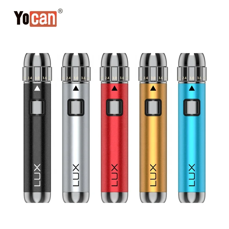 Yocan New Product 510 Threaded Vape Pen Batteries 400 mAh Vape Pen