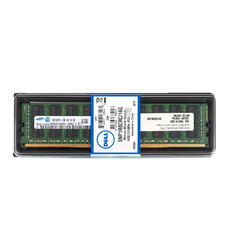  DELL оптовая продажа памяти Новый 8GB 16GB 32GB 64GB сервер ram DDR4 RDIMM 2666MHz