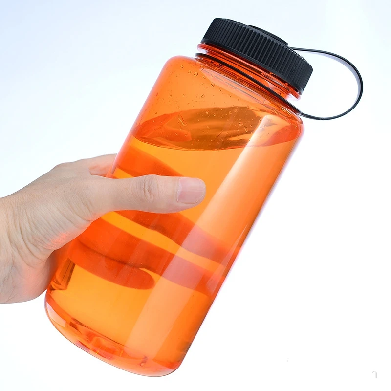Eco friendly Drinking BPA Free 32oz Custom Logo Nalgene Wide Mouth Tritan Plastic Water Bottle Sport Travel Bottle